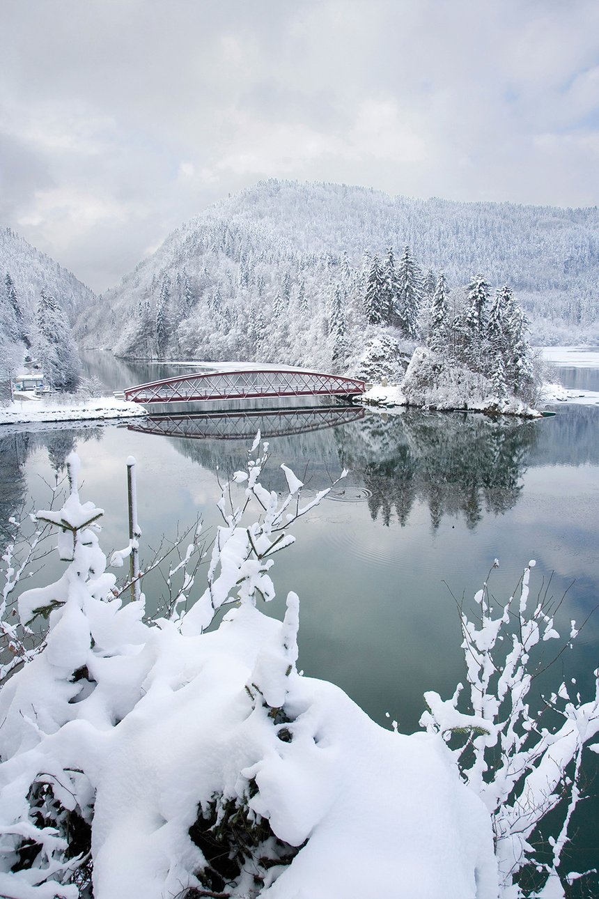 Biaufond en hiver